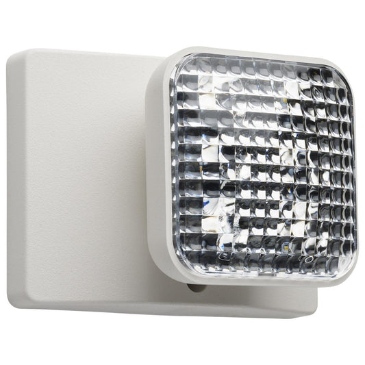 Satco 67-134 Remote Emergency Light, Low-Voltage Backup, Single Head