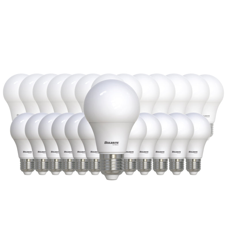 Bulbrite 774252 LED8A19/B60W/830/25P 8.5W A19 E26 120V 3000K - 25 PACK