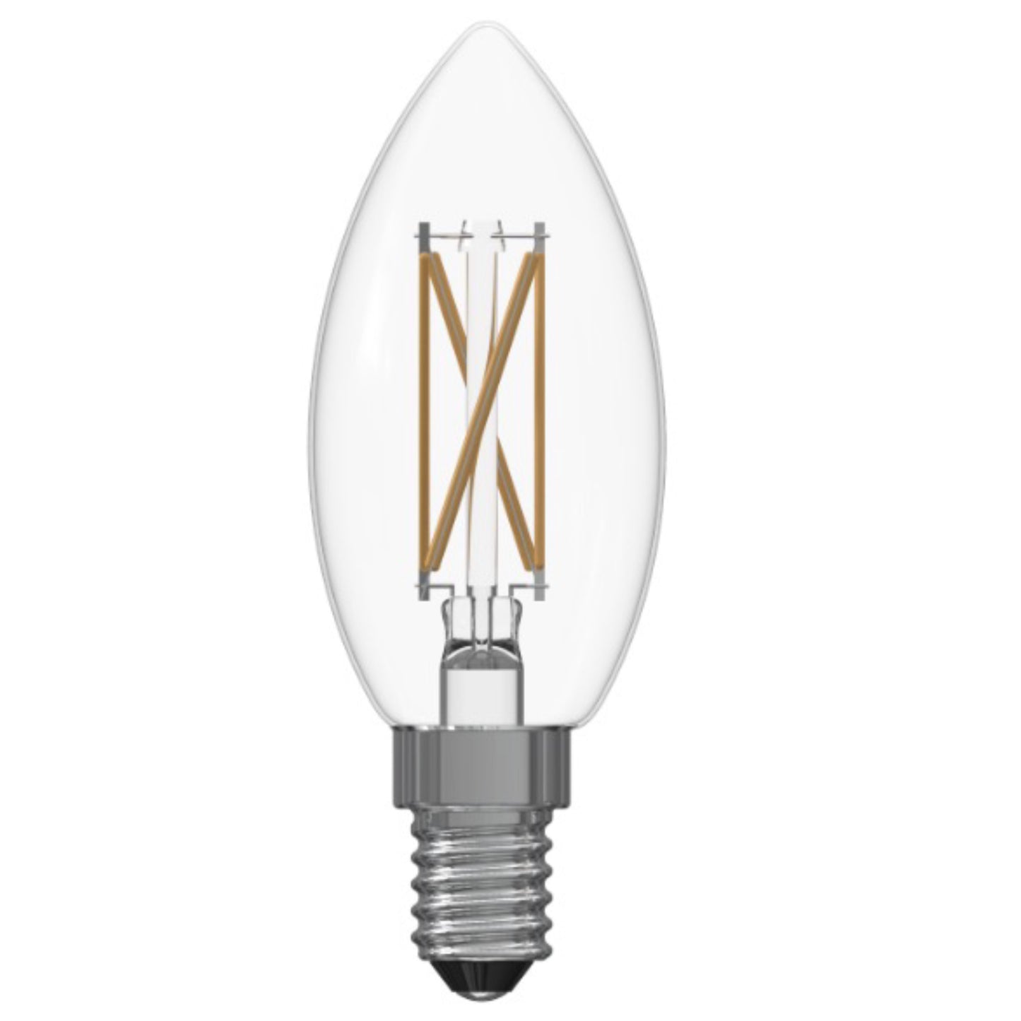 Bulbrite 776203 LED5B11/27K/FIL/D/B/2 5W LED B11 2700K FILAMENT E12 DIM