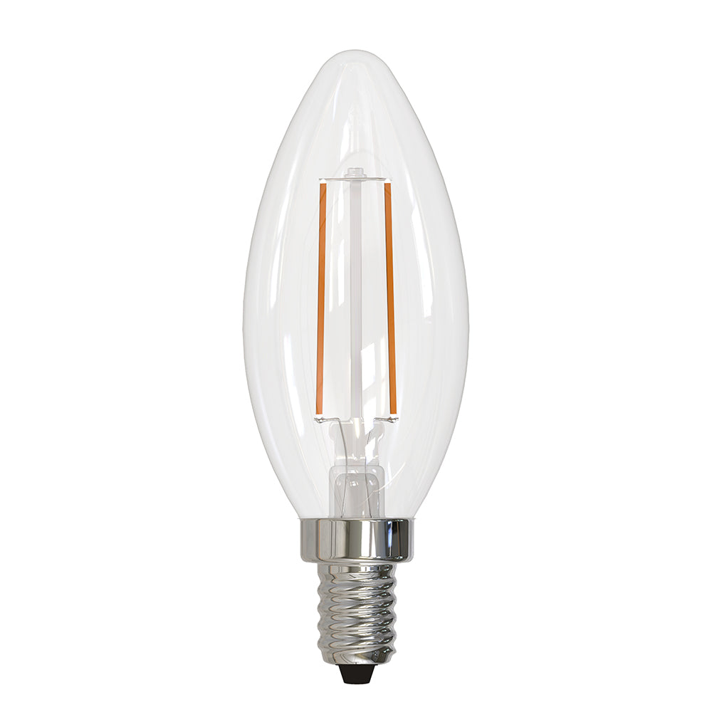 Bulbrite 776202 LED4B11/40K/FIL/D/B/2 4W 120V B11 E12 4000K