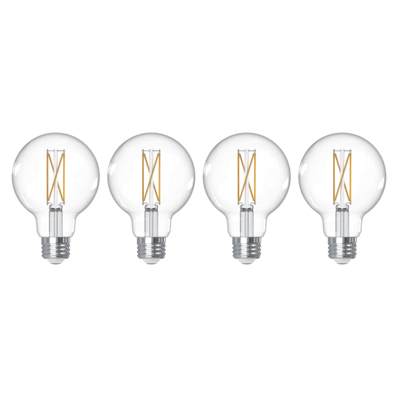 Bulbrite 776243 LED7ST18/30K/FIL/D/B/2/4P 7.6W ST18 E26 120V 3000K - 4 PACK