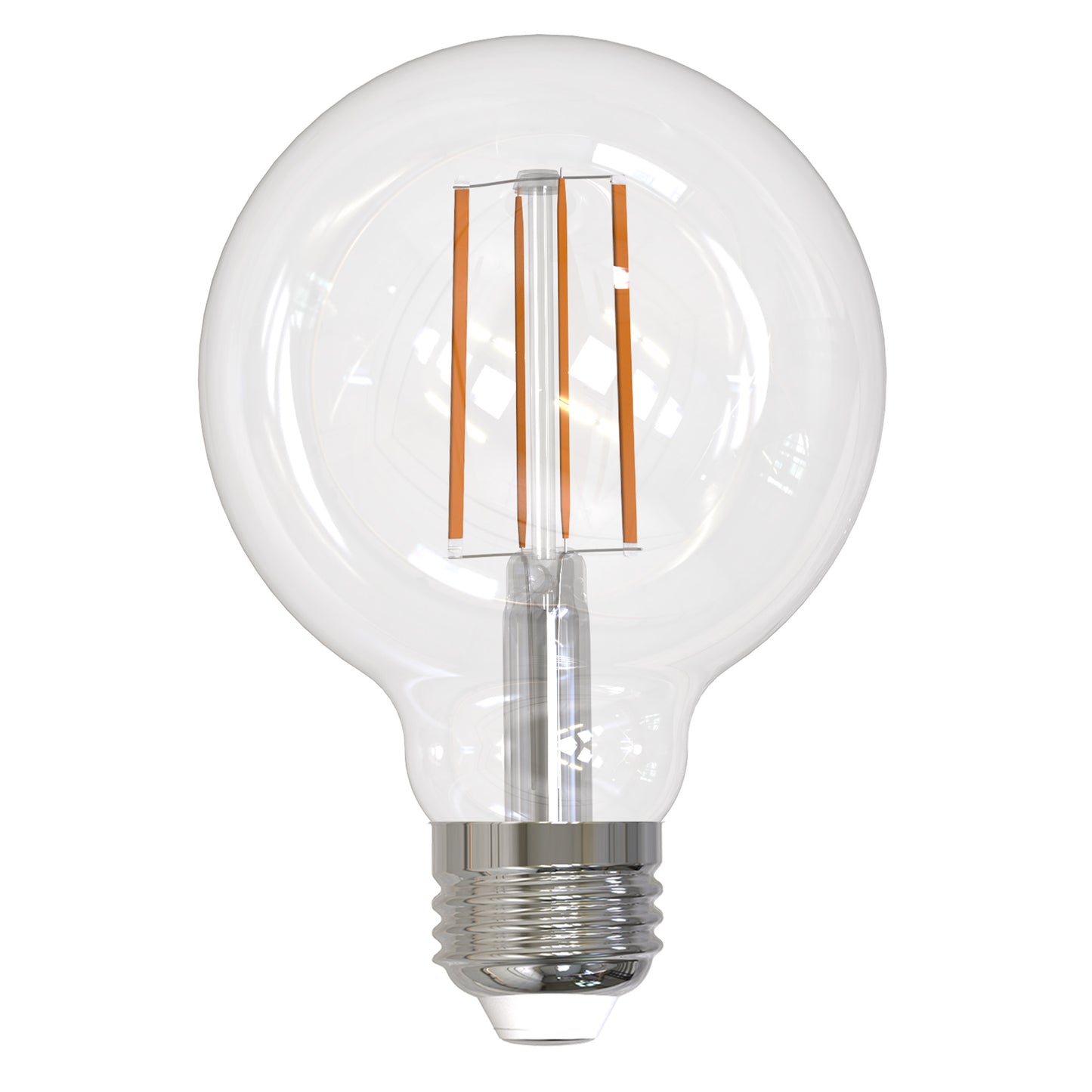 Bulbrite 776749 LED8G25/27K/FIL/4/JA8 8.5W LED G25 2700K FILAMENT E12 FULLY COMPATIBLE DIMMING JA8