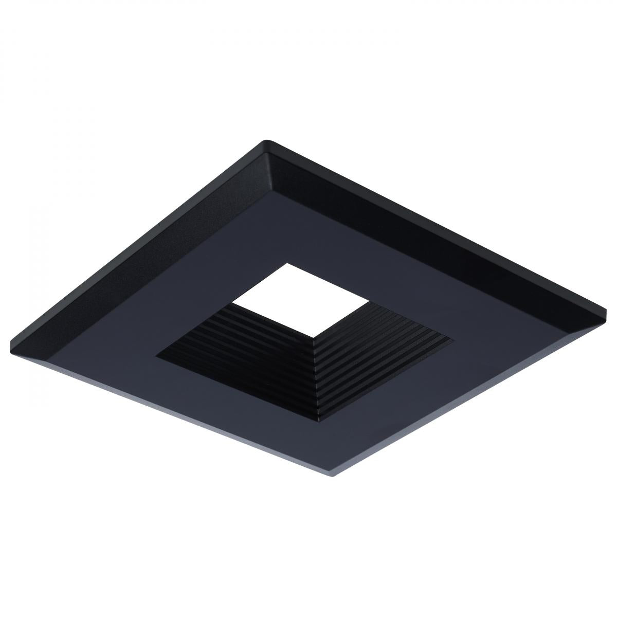 Satco 80-994 Deep Baffle Trim 5/6 Inch Square Bronze Finish