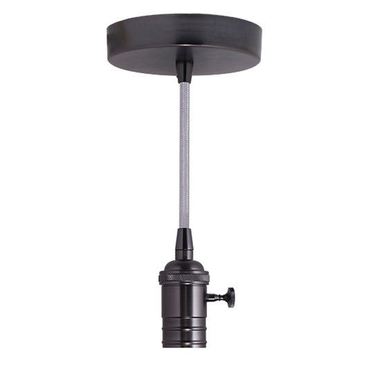 Bulbrite 810082 PEND/HW/VINTAGE/GM-SILV N/AW 120V PENDANT E26 N/A