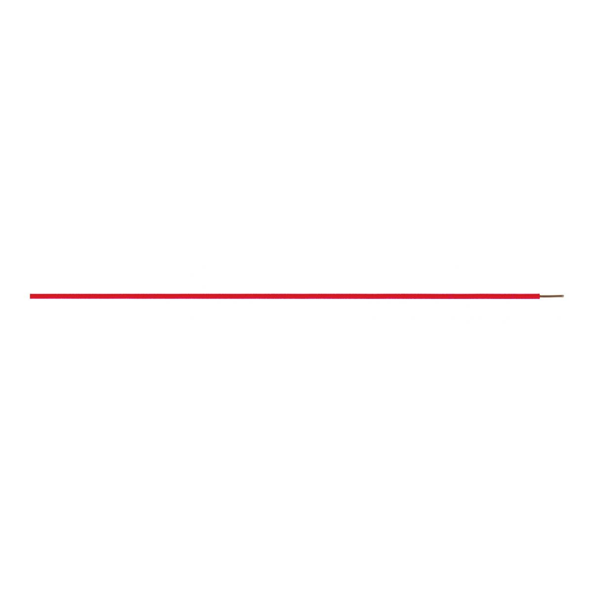 Satco 93-345 Lighting Bulk Wire 18/1 Solid 105C AWM TFN-PVC Nylon 500 Foot/Spool Red