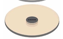 Soraa AC-CC-0002-00-S1 SORAA SNAP 2 inch diameter  Color Filter 1/2 CTO 3000K to 2400K