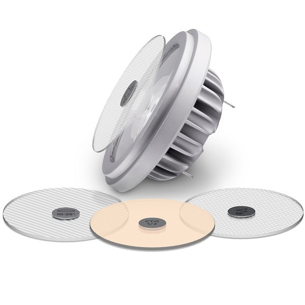 Soraa AC-E-GC-6060-00-S1 SNAP 4 inch circular beam spreader 60 degree lens set with Soraa LED lamp