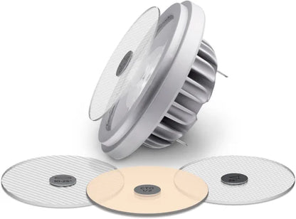 Soraa AC-GC-6060-00-S1 SNAP 2 inch circular beam spreader 60 degree lens lens set with a Soraa LED lamp