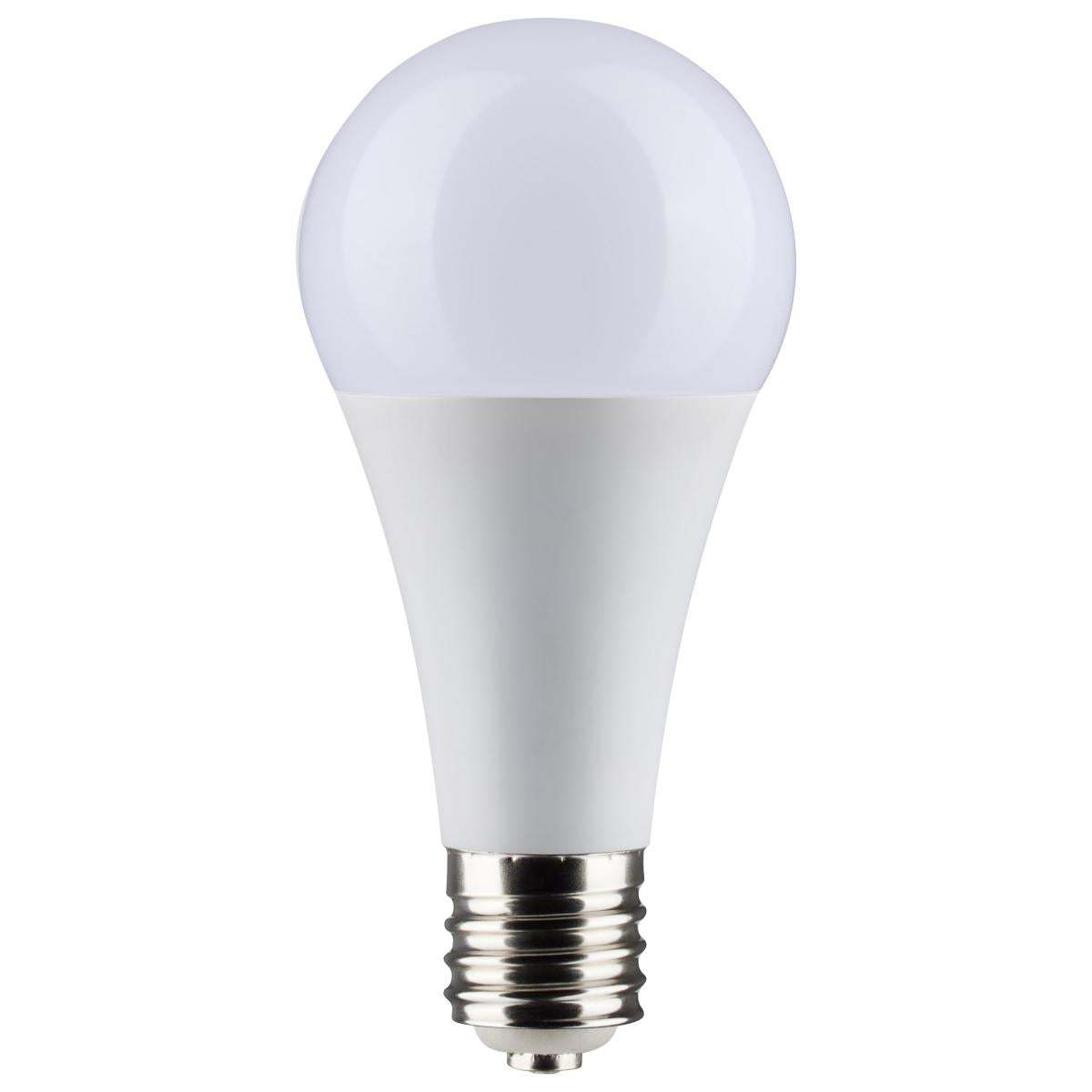Satco S11485 Ultra Bright Utility Lamp 36 Watt PS30 LED Dimmable White Finish Mogul Base 5000K 120 Volt High Lumen
