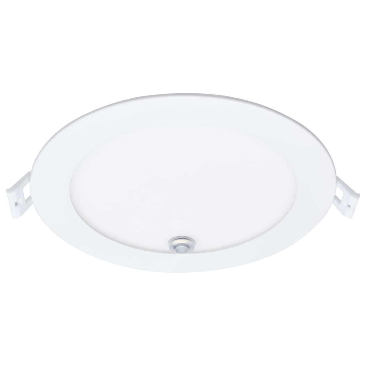 Satco S11697 15/11 Watt LED Direct Wire Downlight  27K/3K/35K/4K/5K  6-Inch  Dual Dimming  Round  with Integrated Emergency and Test Switch
