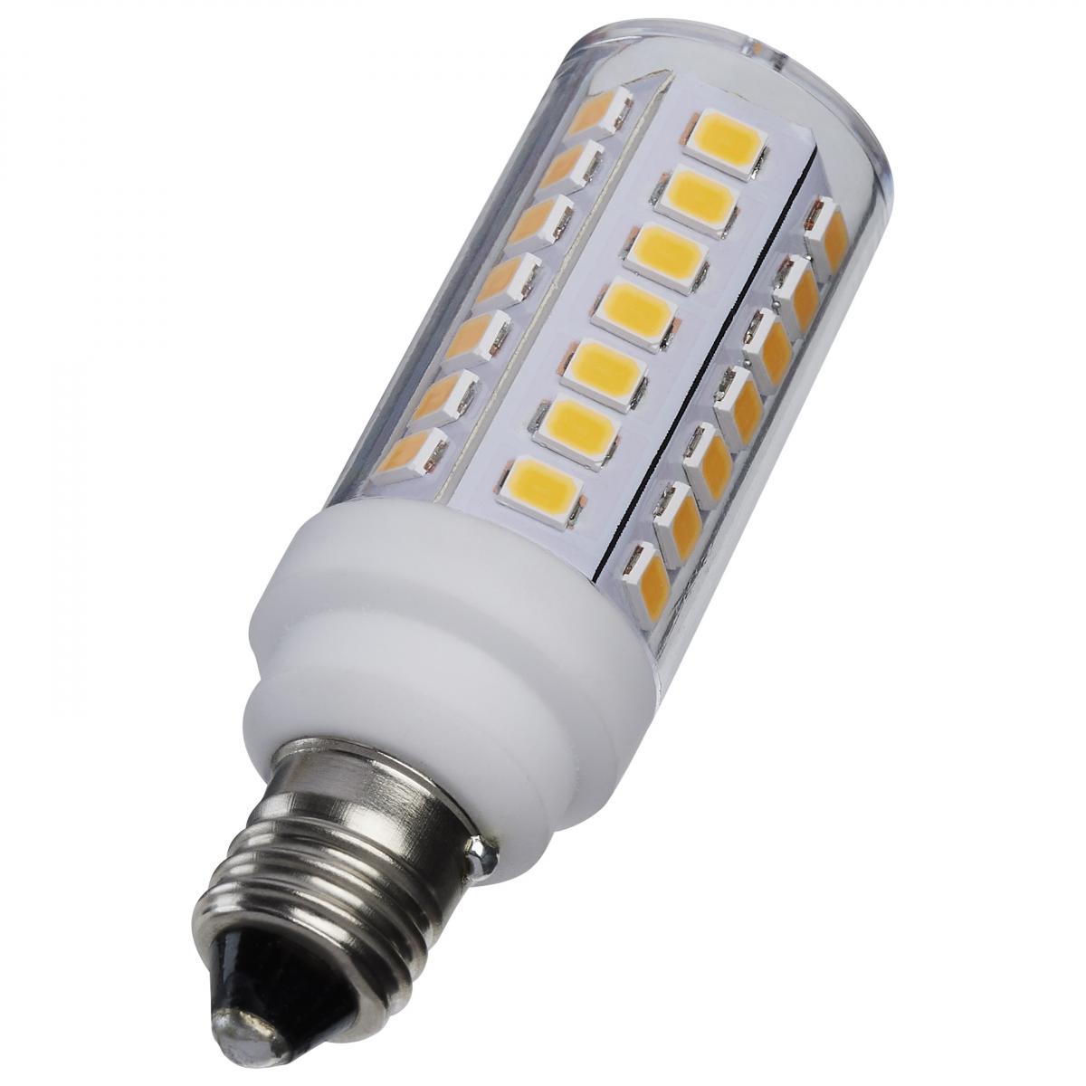 Satco S12134 5 Watt Mini LED Candelabra Base 3000K Clear Finish 120 Volt