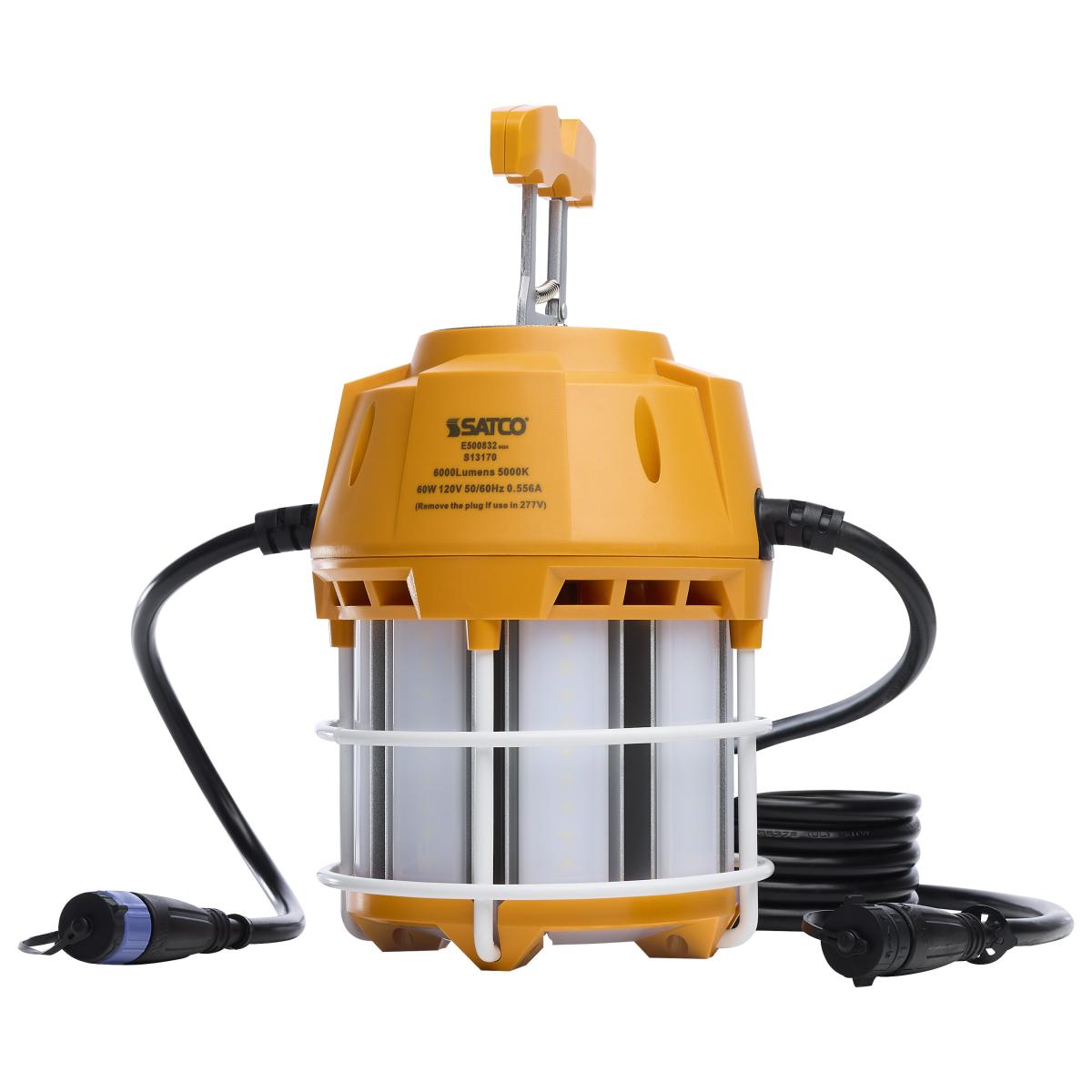 Satco S13170 60W/LED/HID/TEMP/850/120-277V 60 Watt LED Hi-Pro Temp Work Light 5000K