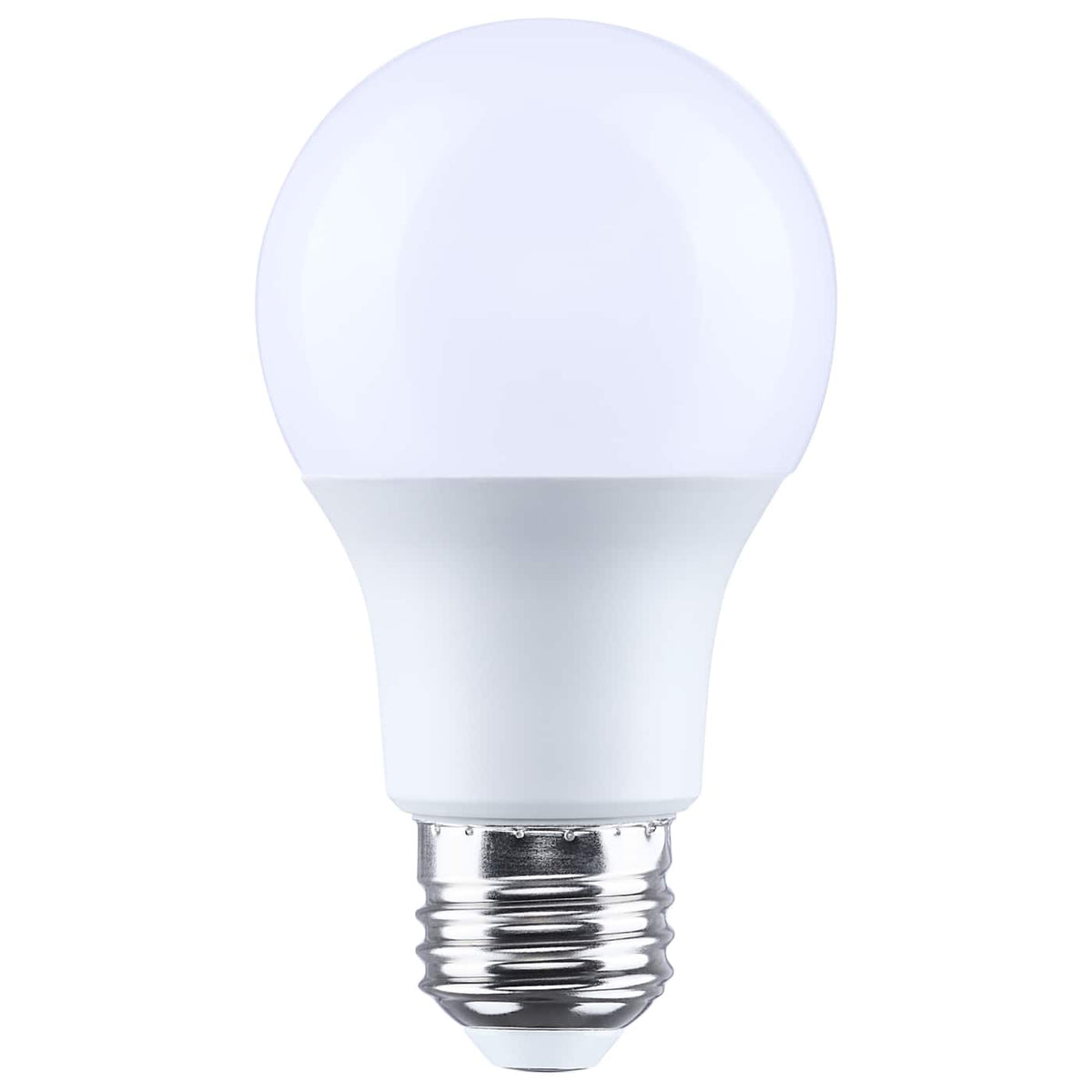 Satco S15142 9.5 Watt A19 LED  4000K CCT  80 CRI  Medium Base  Plastic  Dimmable  120 Volt