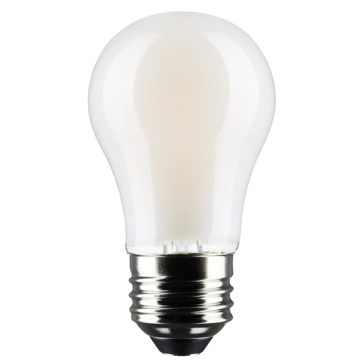 Satco S21874 5.5 Watt A15 LED Frosted Medium Base 2700K 450 Lumens 2-Pack