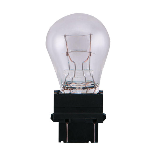 Satco S2738 3057 26.88/6.72 Watt miniature S8 1200/5000 Average rated hours DF Plastic Wedge base 12.8/14 Volt 2-Card