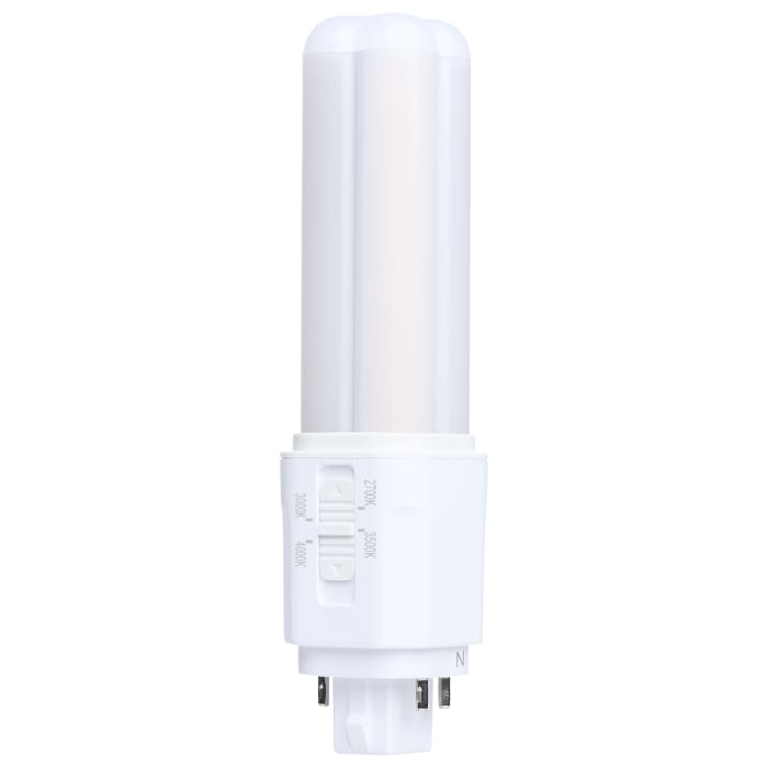 Satco S29884 7 Watt PLC LED  27K/3K/35K/4K CCT G24q Base Omni Type A/B 120-277 Volt
