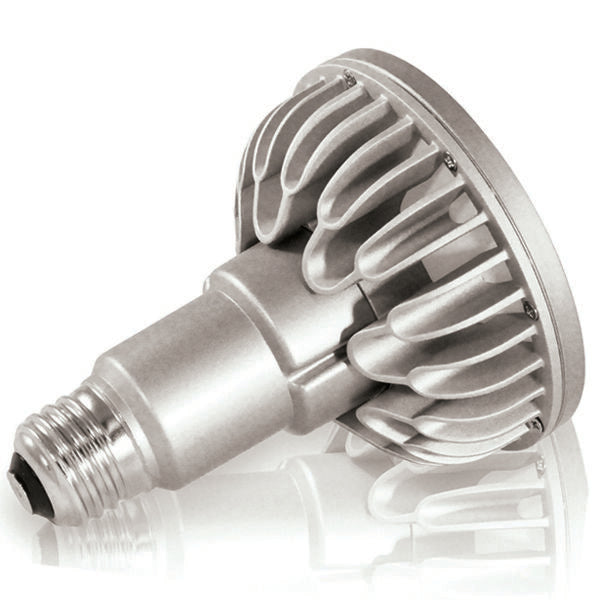 Side view product photo of Soraa SP30L-14-25D-827-H1 BRILLIANT PAR30 Long Neck E26 120V LED lamp, 13.7W, 25 degree, 2700K