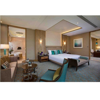 Hotel room lighting using Soraa BRILLIANT PAR30 Long Neck 36 degree 3000K LED lamps