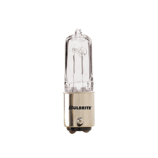 Bulbrite 613101 Q100CL/DC Double Contact Halogen T4 100W Bulb