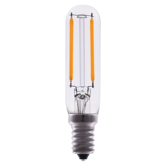 Eiko 09865 LED2WT6E12/FIL/827-DIM-G7 LED Advantage Filament T6 320 Deg, 2W 120lm Dimmable 80CRI 2700K E12 120V