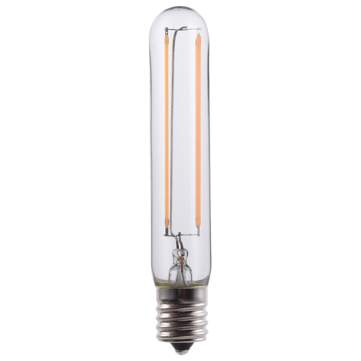 Eiko 09867 LED4WT6.5E17/FIL/827-DIM-G7 LED Advantage Filament T6-1/2 320 Deg, 4W-300lm, Dimmable, 80CRI, 2700K, E17, 120VAC