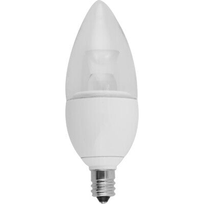 Eiko 10008 LED5WB11/E12/830-DIM-G8 LitespanLED B11 250 Degree Beam 4.5W - 350lm Dimmable 3000K 80+CRI 120VAC E12