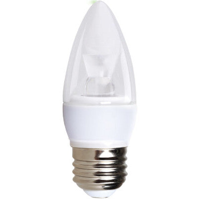 Eiko 10088 LED5WB11/E26/827-DIM-G8 B11 250 Degree Beam 4.5W - 350lm Dimmable 2700K 80+CRI 120VAC E26 LitespanLED