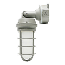 Eiko 10651 VTU-20/20W/840-U-GY Vapor Tight Utility Light 2000lm 20W 80CRI 4000K 120-277V Gray IP65