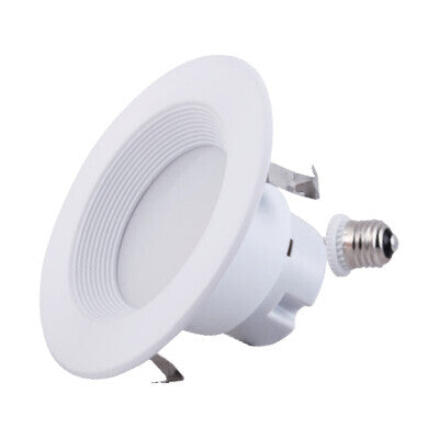 EIKO 12518 RDR4/13W/830/120DTWHB Res Downlight Retro 4IN 1100LM 13W 80CRI 3000K 120V Dim White Trim Baffle