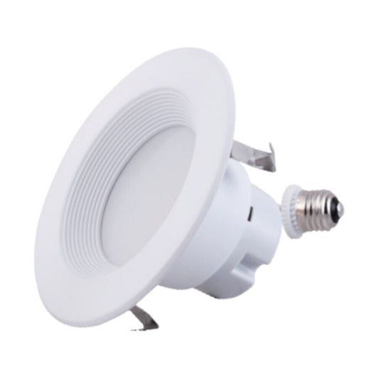 Eiko 11571 RDR4/10W/9CCT5/120DTWHB Res Downlight Retro 4IN 800LM 10W 90CRI 27/30/35/40/50K 120V DIM White Trim Baffle
