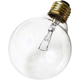 Satco A3647 G25 Clear 25 Watt