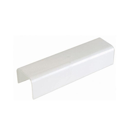 Satco 50-379 14 in. U-Bend Shade Horizontal Hole Centered From End White 1/8 Slip