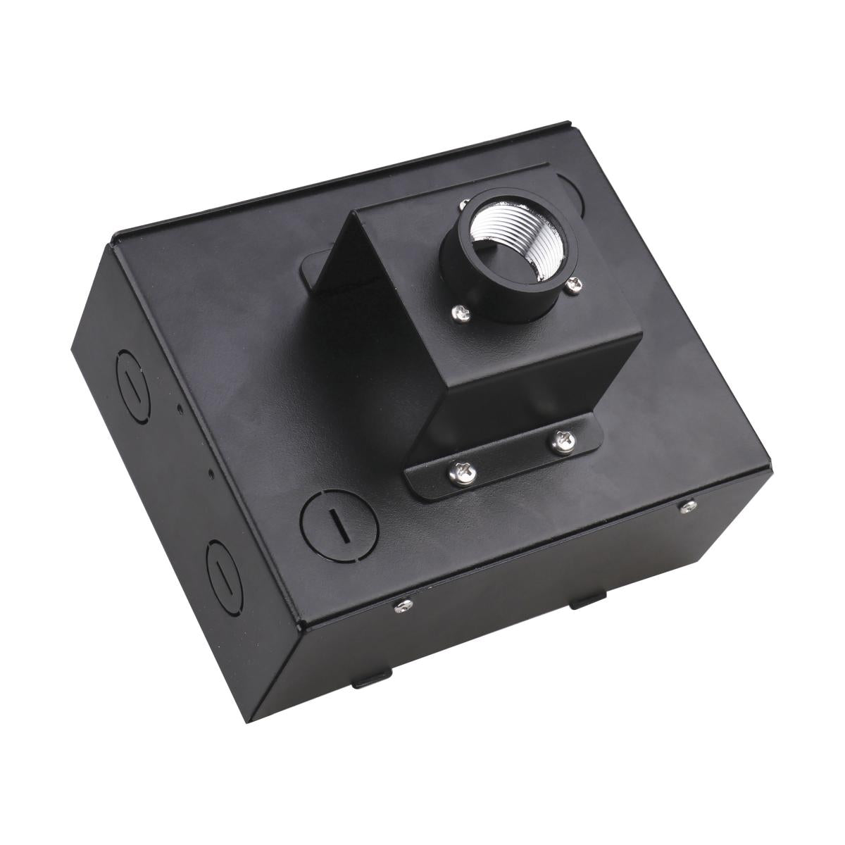 Satco 65-769 3/8" to 3/4" Pendant Adapter Black Finish For use with Gen 2 and CCT & Wattage Selectable UFO LED High Bay Fixtures