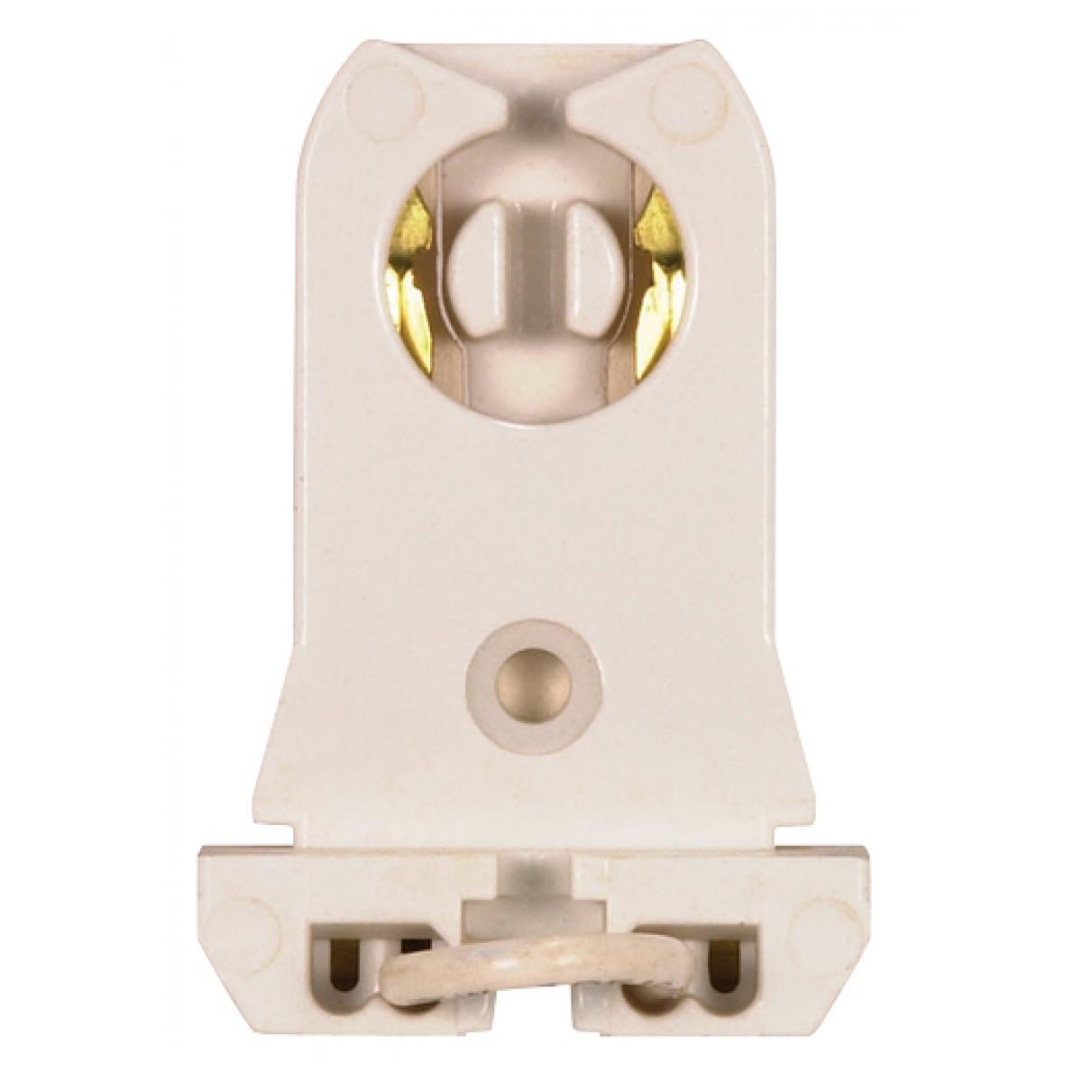 Satco 80-1248 Tall Standard Twist-In Externally Shunted Instant Start Slide-On Mounting 20 Gauge Slots Upper and 18 Gauge L