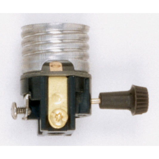 Satco 90-1143 3 Terminal (2 Circuit) Turn Knob Interior Mechanism With Screw Terminals 250W 250V