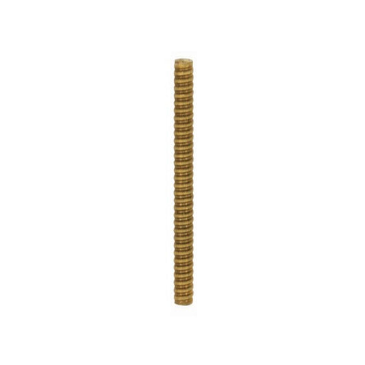 Satco 90-1195 1/8 IP Solid Brass Unfinished 4" Length 3/8" Wide