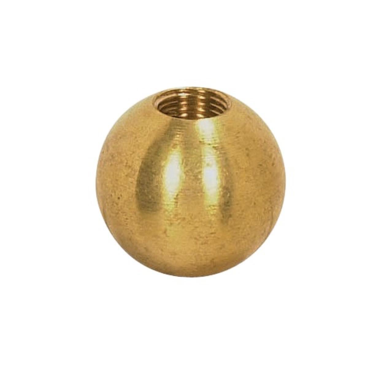 Satco 90-1633 Brass Ball 2" Diameter 1/8 IP Tap Unfinished