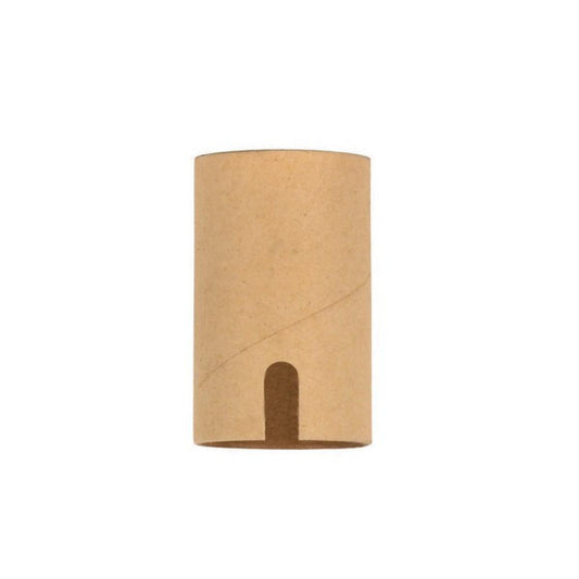 Satco 90-1777 Paper Liner For Turn Knob And Pull Chain Sockets 2" Height 1-3/16" Diameter