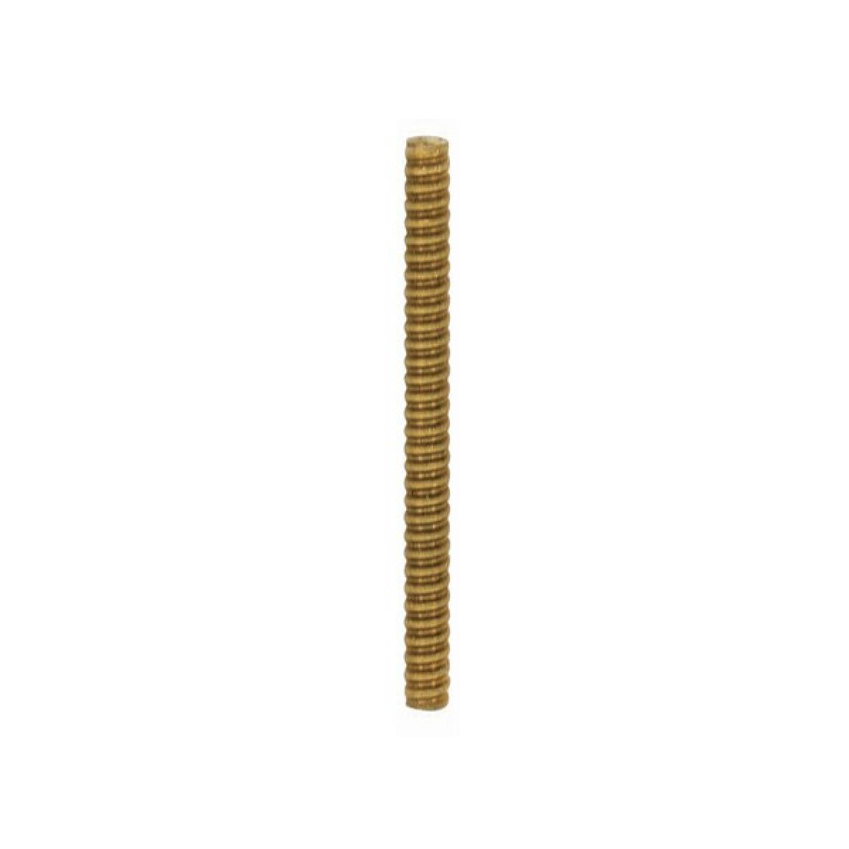 Satco 90-2136 1/8 IP Solid Brass Unfinished 3-3/4" Length 3/8" Wide
