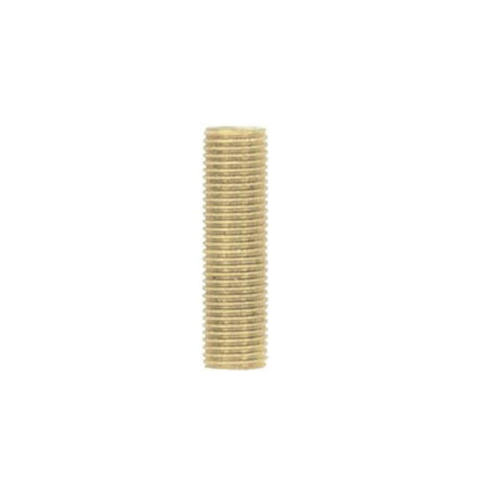 Satco 90-5024 1/8 IP Steel Yellow Zinc Plated 3" Length 3/8" Wide