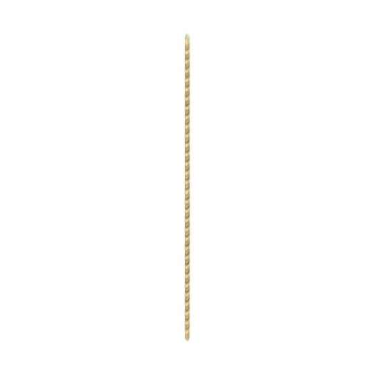 Satco 90-5203 1/8 IP Steel Yellow Zinc Plated 54" Length 3/8" Wide