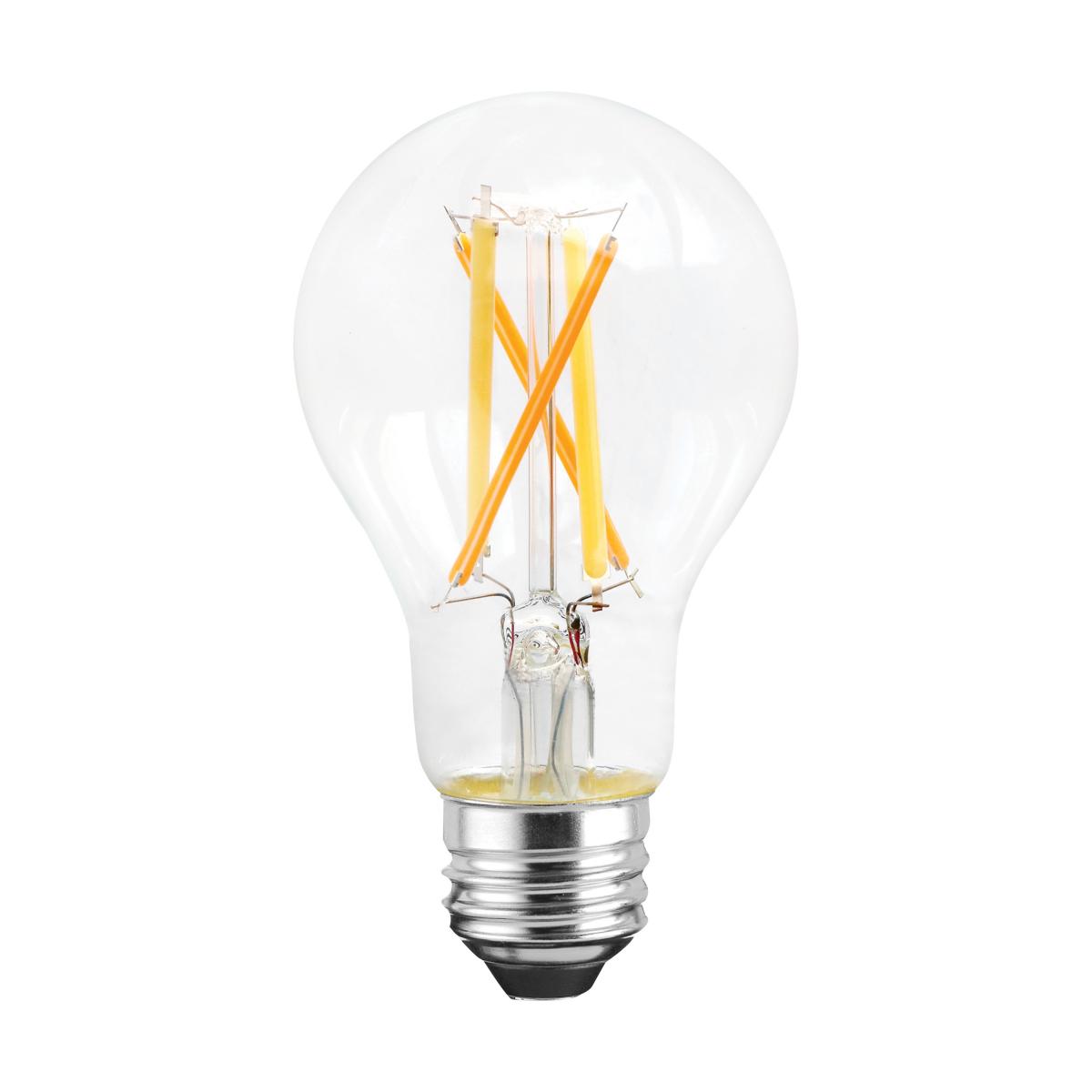Satco S11274 7.5 Watt; A19 LED; Tunable White; Clear; Starfish IOT; 120 Volt; 800 Lumens; T20