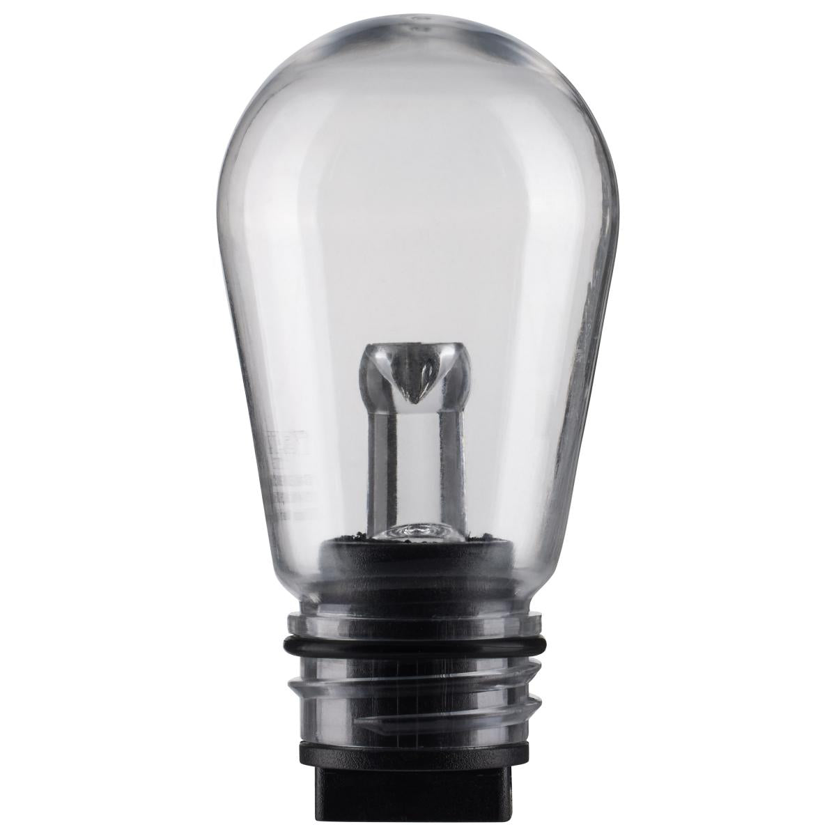 Satco S11289 4-Pin S14 1W; LED Replacement String Lamp; RGBW; Starfish IOT; 2-Card