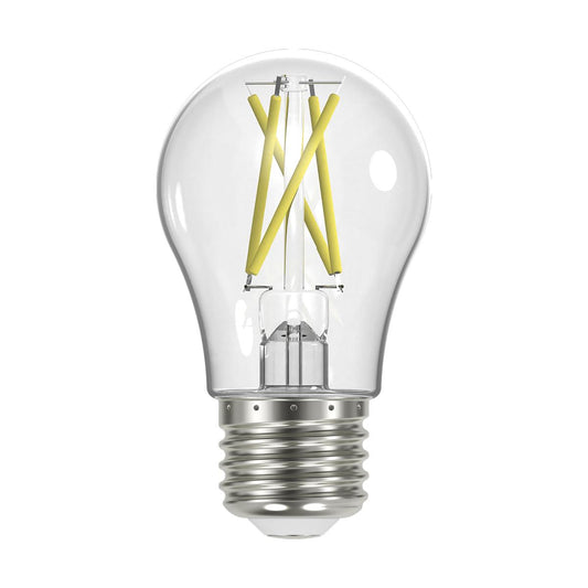Satco S12401 5 Watt LED A15 Clear Medium Base 3000K 90 CRI 120 Volt