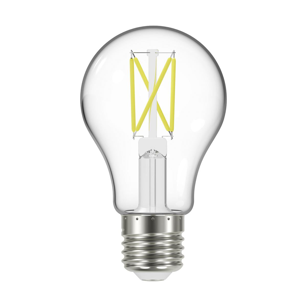 Satco S12408 5 Watt LED A19 Clear Medium Base 2700K 90 CRI 120 Volt