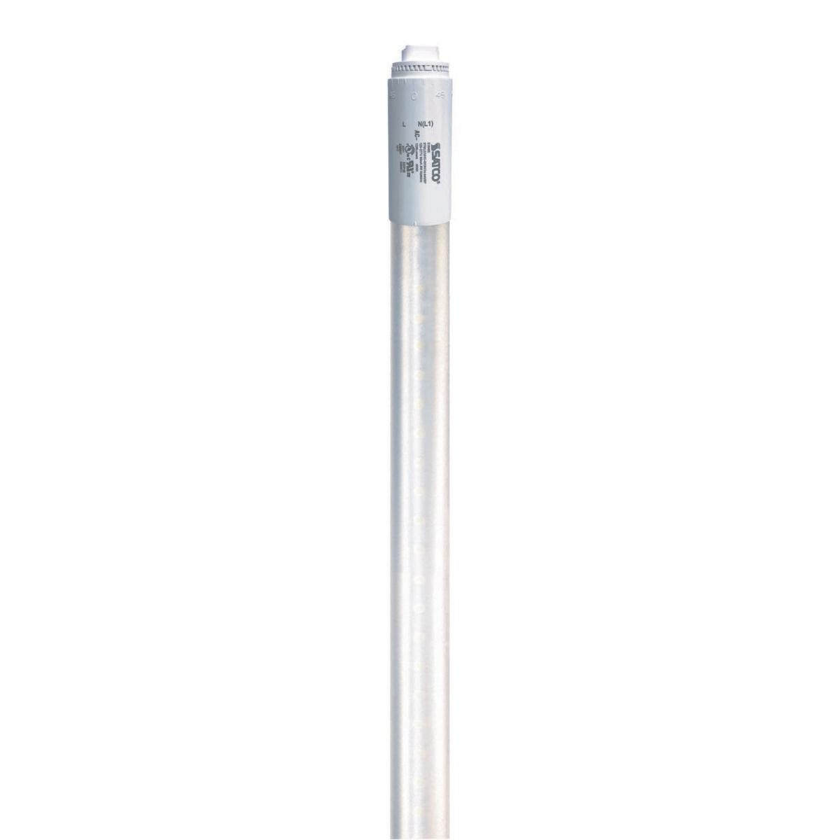 Replacement for Satco S16404 18 Watt T8 LED 4000K 2300 Lumens 120-277 Volt Type B Single Ended Ballast Bypass - NOW S16435