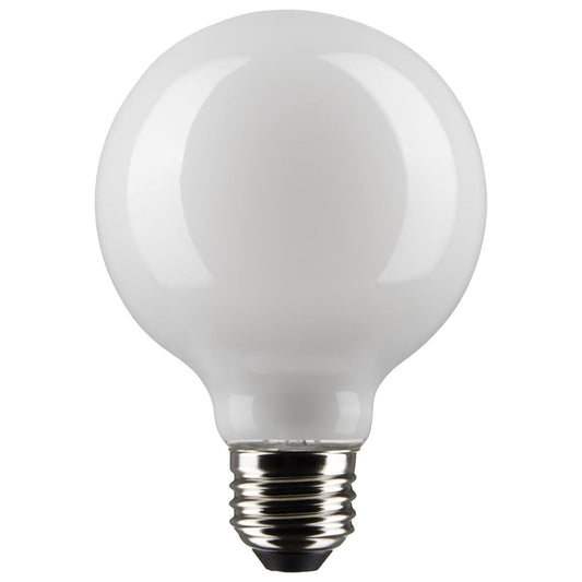 Satco S21230 4.5 Watt G25 LED; White; Medium base; 90 CRI; 2700K; 120 Volt