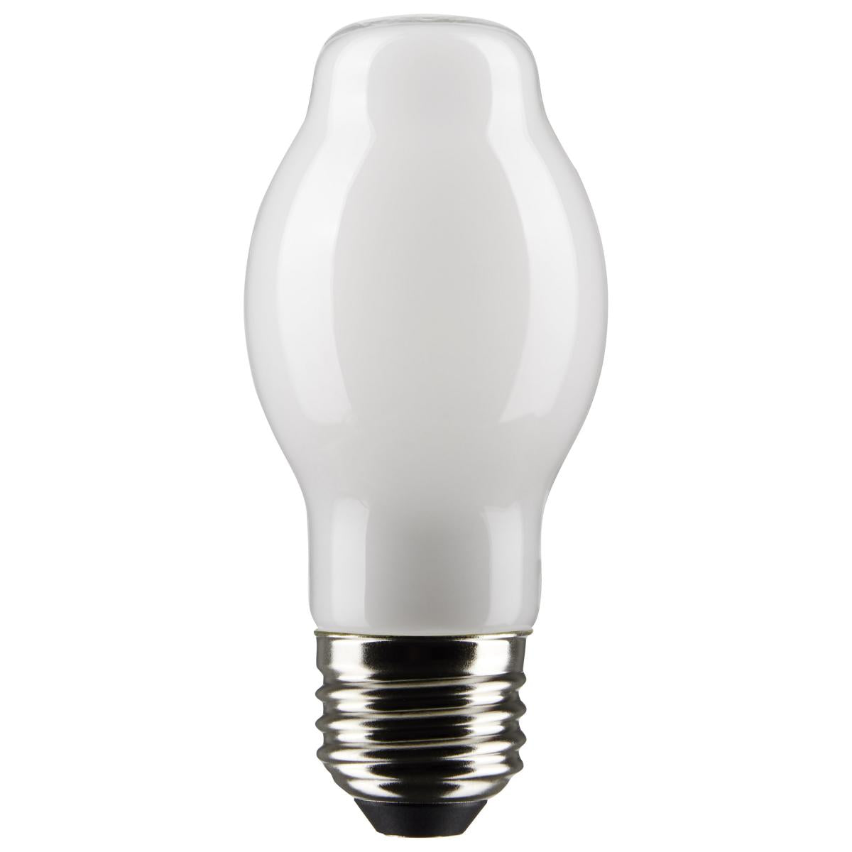 Satco S21338 8 Watt BT15 LED; White; Medium base; 90 CRI; 4000K; 120 Volt