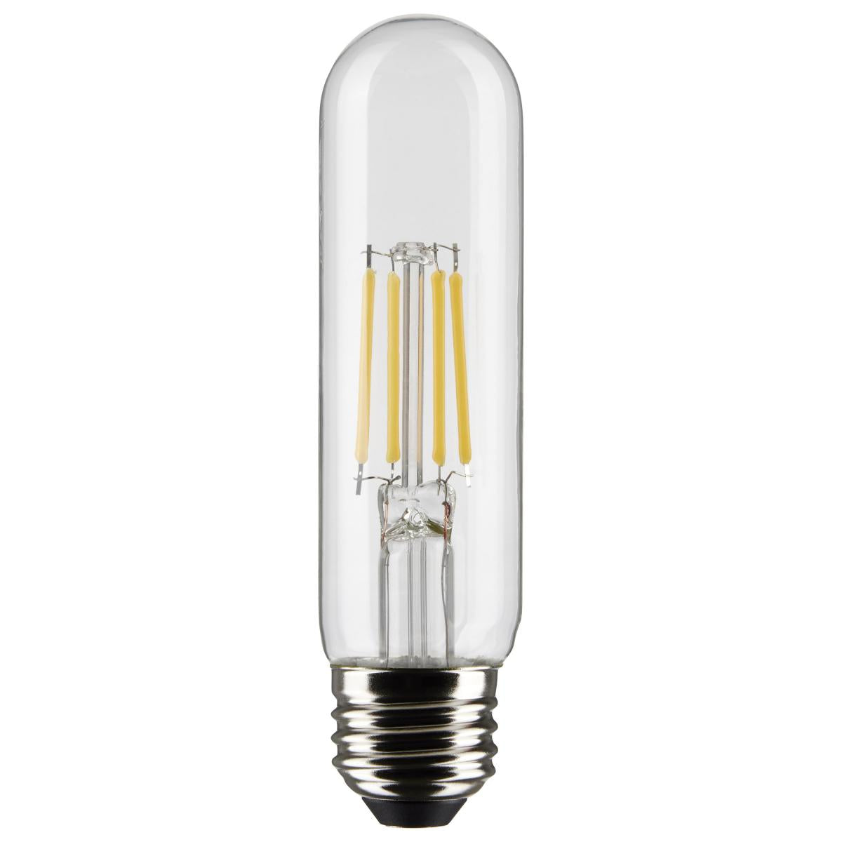 Satco S21347 5.5 Watt T10 LED; Clear; Medium base; 90 CRI; 5000K; 120 Volt