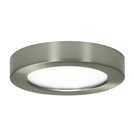 Replacement for Satco S21518 10.5 watt 5.5" Flush Mount LED Fixture 5000K Round Shape Brushed Nickel Finish 120 volts - NOW 62/1708